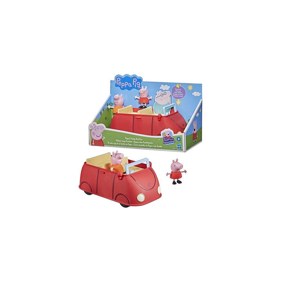 PEP PEPPAS FAMILY RED CAR