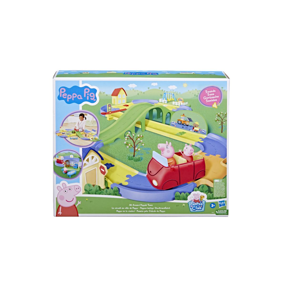 PEP ALL AROUND PEPPAS TOWN SET